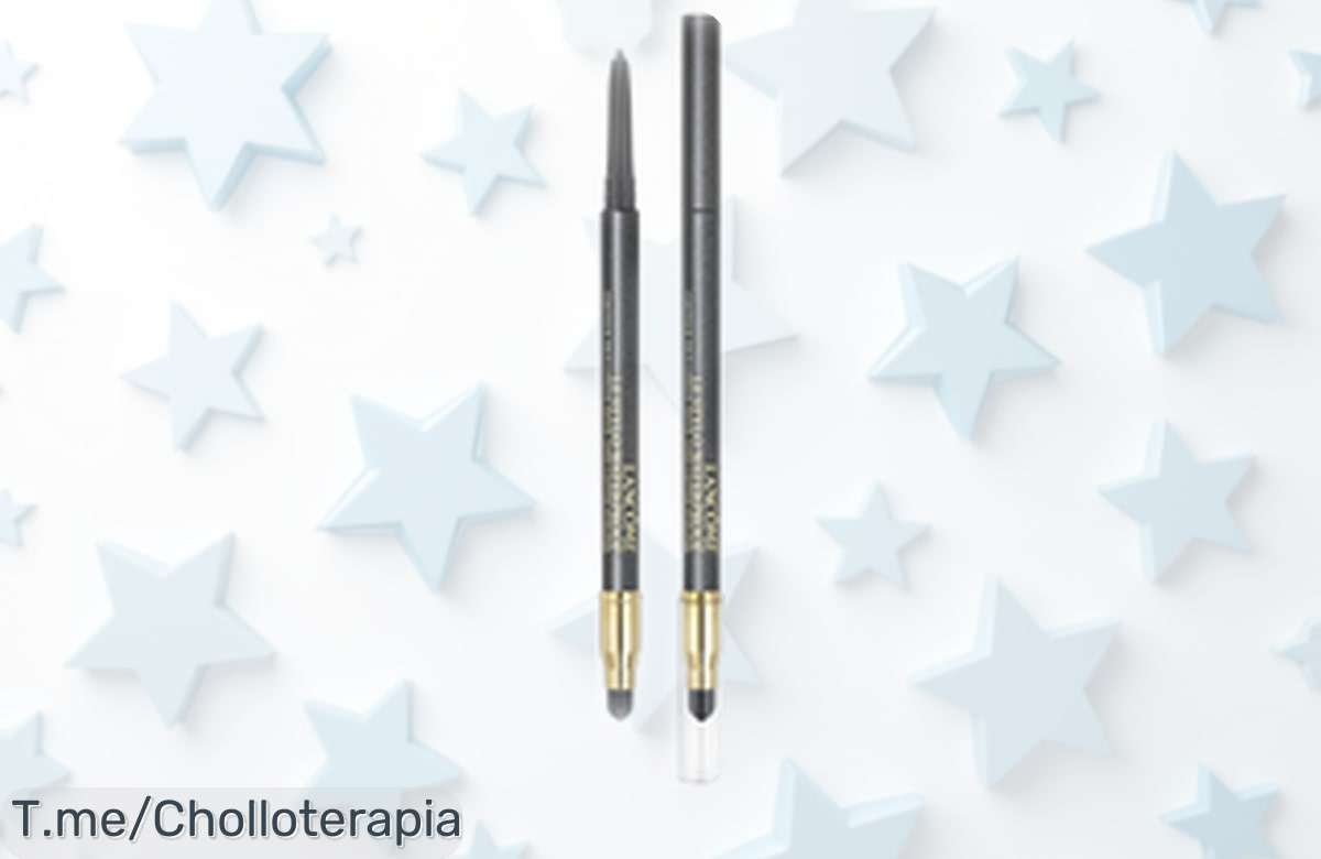 Lápiz de ojos Le Stylo Waterproof Lancôme de alta precisión con larga duración, precio rebajado que no se ve todos los días, llévate este super chollo y presume mirada perfecta sin esfuerzo ¡date prisa antes que desaparezcan!