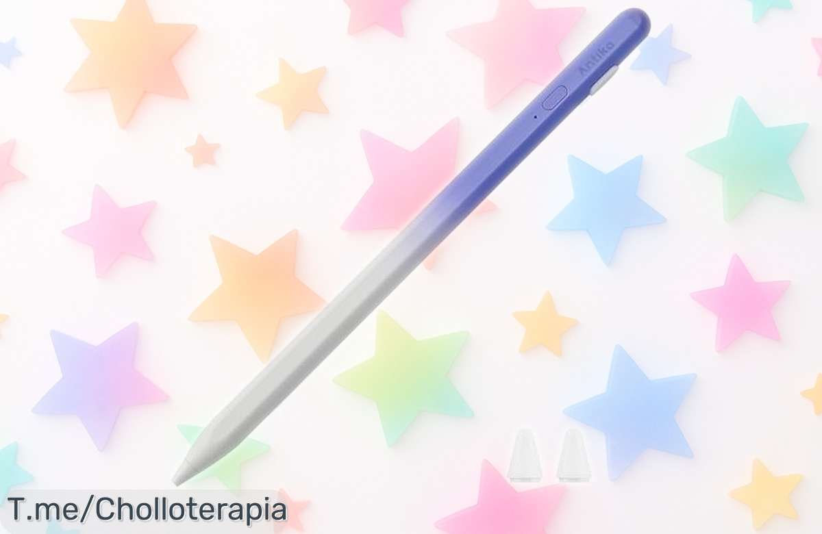 Lápiz óptico súper preciso para tablet y móvil con imán compatible iOS y Android precio rebajado que no dura mucho seguro un chollazo irresistible corre que vuela