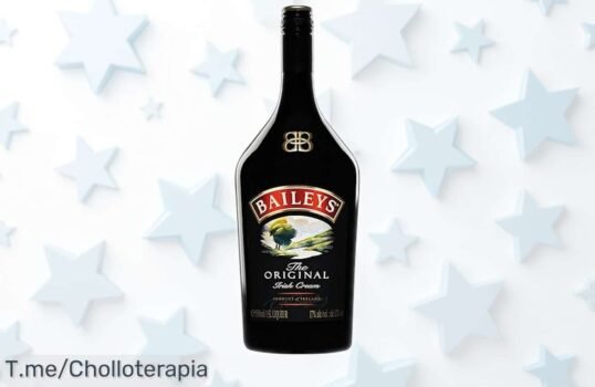 Licor cremoso Baileys Irish Cream 1500 ml con sabor a vainilla y chocolate, rebajado para que disfrutes un super chollo irresistible perfecto solo, con hielo o en cócteles ¡Date prisa que esta caída de precio dura poco!