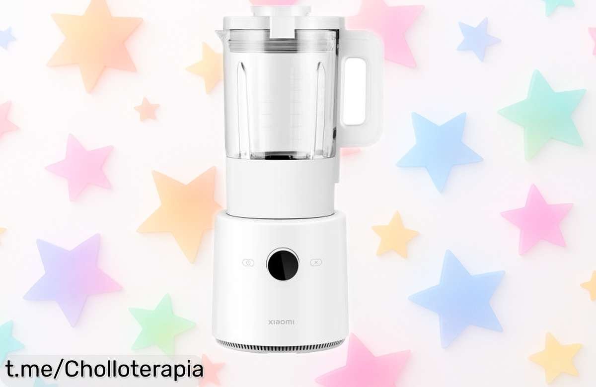 Licuadora Xiaomi Smart Blender con 8 cuchillas y doble modo frío/calor, precio rebajado ¡Disfruta de un super chollo y mejora tus batidos ya, que esta oferta vuela rápido!