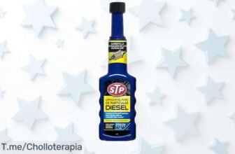 Limpia filtro de partículas diésel STP 5en1 con precio rebajado ¡di adiós al hollín y recupera la potencia del motor fácil y rápido, chollazo por tiempo limitado que se escapa en segundos!