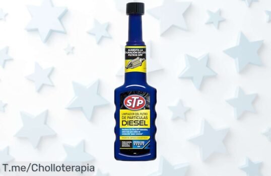 Limpia filtro de partículas diésel STP 5en1 con precio rebajado ¡di adiós al hollín y recupera la potencia del motor fácil y rápido, chollazo por tiempo limitado que se escapa en segundos!