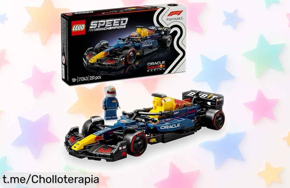 Maqueta Lego Speed Champions Red Bull RB20 2024 con minifigura, detalles increíbles y precio rebajado que no verás dos veces ¡corre antes de que se acabe esta oferta limitada!
