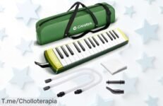 Melódica para niños Cahaya 32 teclas con estuche a precio rebajado sonido genial y completamente segura un regalo musical super chollo que no puedes dejar pasar corre antes de que se agote