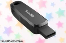 Memoria SanDisk Phone Drive 512 GB con USB TypeC y USBA rebajada, pasa tus archivos a toda velocidad sin esfuerzo disfruta este ofertón que se marcha en nada ¡No lo pienses más y cógelo ya!