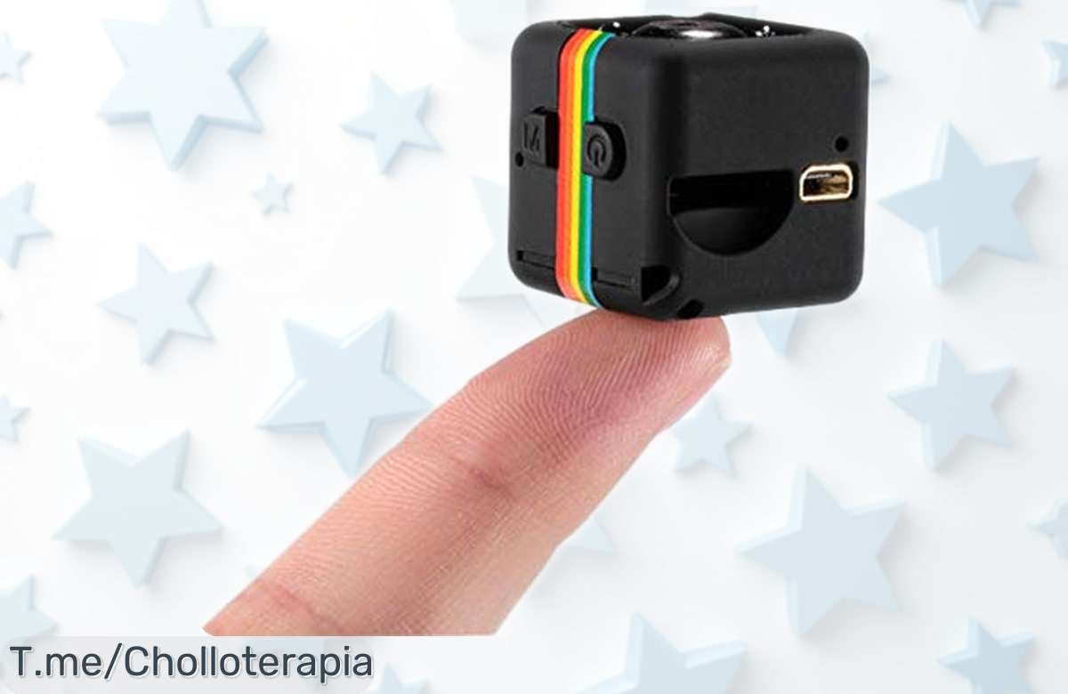 Micro cámara espía HD mini con visión nocturna a precio rebajado que no podrás dejar pasar, súper ligera y discreta para capturar todo sin ser visto ¡Oferta limitada que se esfuma rápido, corre por la tuya ya!