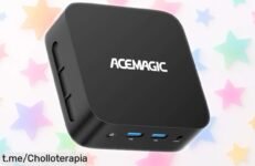 Mini PC ACEMAGIC Vista Mini V1 con Windows 11 Pro y potencia Alder LakeN95, ahora rebajada para que disfrutes de velocidad increíble, gráficos 4K y conexión total; un ofertón limitado que se va volando ¡hazla tuya ya sin pensarlo!