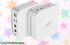 Mini PC NAIKLULU 12 Gen Alder Lake N95 con 16GB RAM y SSD ultrarrápido para dos pantallas 4K precio rebajado que vuela rápido ¡No dejes escapar este ofertón limitado!