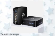 Mini PC funyet con Win 11 Pro, procesador Alder LakeN95 y 16GB RAM para trabajar en triple pantalla 4K a toda velocidad precio rebajado que no durará mucho ¡hazte ya con este super chollo!