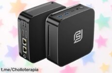Mini PC potente Intel 12 Gen Alder Lake N95 con 16GB RAM y 1TB SSD rebajada a precio loco para multitarea sin límites y pantallas 4K, ¡super chollo que vuela rápido!