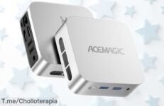 Mini PC potente Intel Alder Lake N97 con 16GB RAM y doble Ethernet, rendimiento 4K espectácular: precio rebajado que vuela por tiempo limitado, ¡no lo dejes escapar este super chollo!