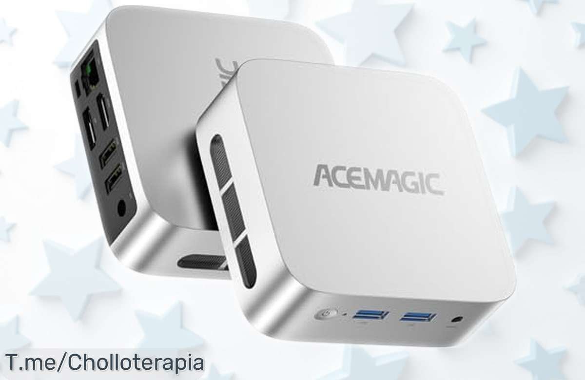 Mini PC potente Intel Alder Lake N97 con 16GB RAM y doble Ethernet, rendimiento 4K espectácular: precio rebajado que vuela por tiempo limitado, ¡no lo dejes escapar este super chollo!