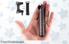 Mini bomba metálica para bici carretera GIYO GM04 con válvula Presta ligera y resistente oferta rebajada, super chollo que no durará mucho ¡hazte ya con la tuya antes de que se agoten!