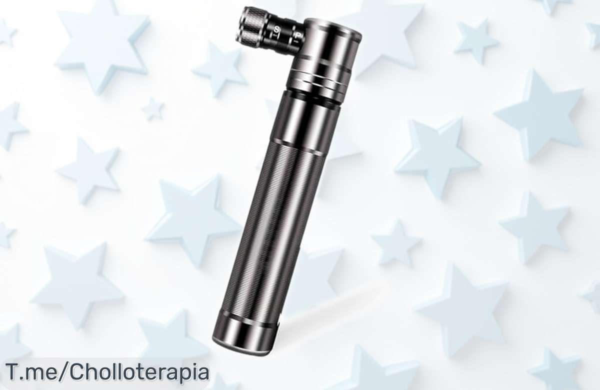 Mini bomba portátil para bici Buziba súper resistente sin fugas con adaptadores extras, precio rebajado que no verás otra vez ¡Corre que se acaban y olvida los problemas al inflar fuera de casa!