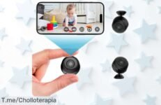 Mini cámara espía wifi 1080p con visión nocturna rebajada a precio loco para cuidar tu casa, niños o mascotas ¡oferta brutal por tiempo limitado que no puedes dejar escapar!