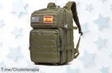 Mochila de pesca GUJOIN 50L súper resistente e impermeable con espacio para laptop y todo lo que necesites ahora a un precio rebajado ¡aprovecha este super chollo antes que se agoten las unidades!