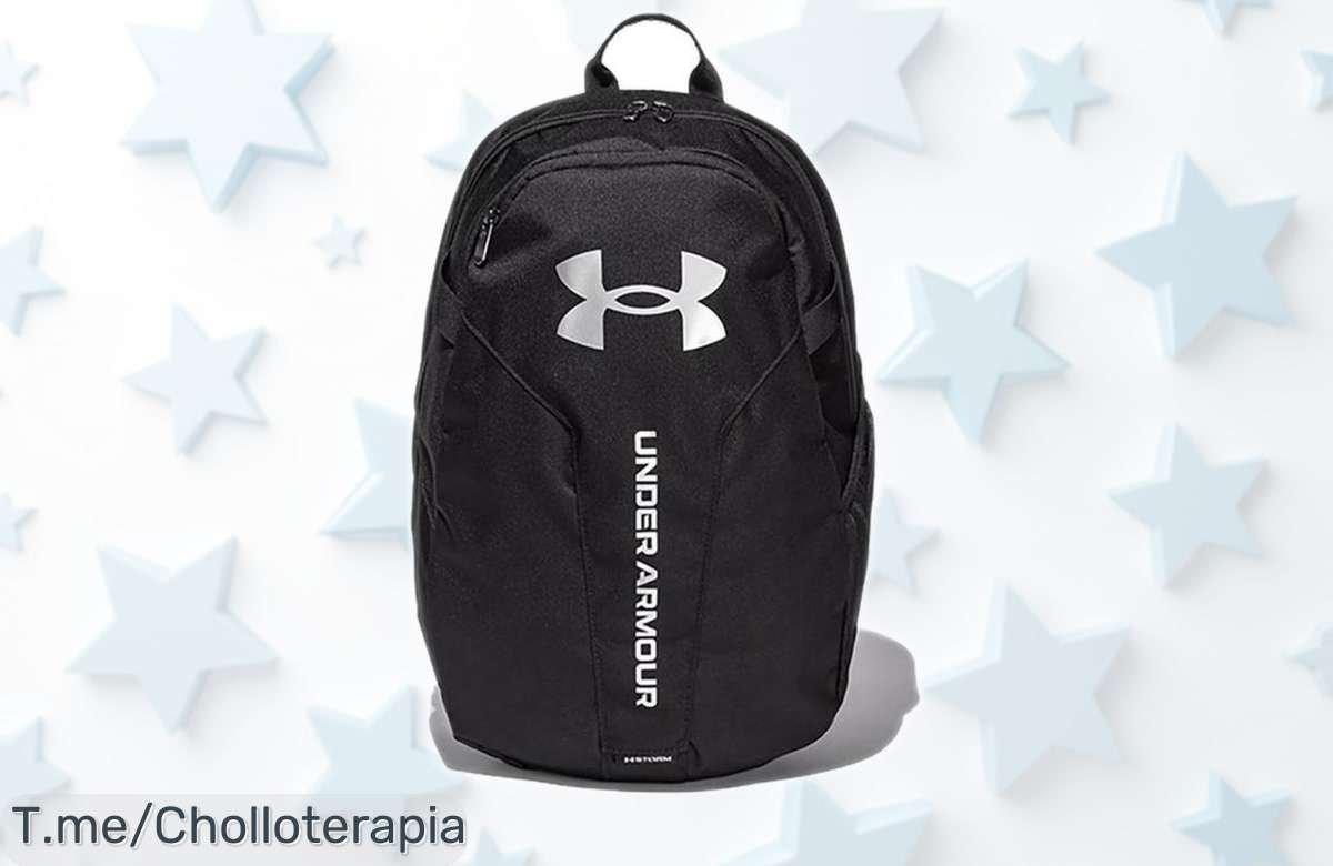 Mochila para hombre Under Armour 1364180-002 con diseño resistente y súper funcional rebajada a un precio loco que no volverás a ver corre que vuelan las unidades perfectas para tu día a día ¡aprovecha este ofertón ahora mismo!