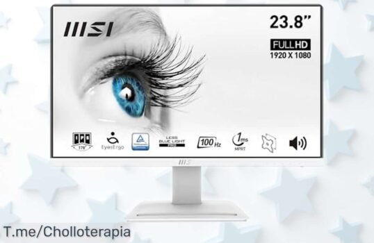 Monitor MSI Pro MP243XP 238” con pantalla FHD súper fluida a 100 Hz y colores vibrantes una rebaja brutal que no puedes dejar pasar > ¡hazte ya con este ofertón antes de que desaparezca!