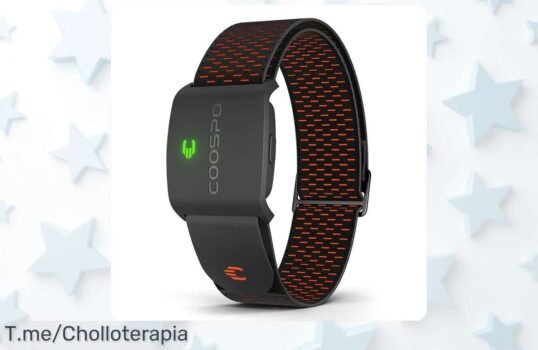 Monitor de ritmo cardíaco COOSPO HW9 con sensor HRM y zonas HR para fitness y ciclismo, ahora rebajado por tiempo limitado: tecnología BLE50 compatible con Peloton y Zwift que lleva tu entrenamiento al siguiente nivel ¡No lo pienses más!