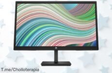Monitor full hd de 22 pulgadas HP V22ve G5 con 75Hz y AMD FreeSync, imagen nítida sin cortes a un precio rebajado que no se repite corre antes que desaparezca este ofertón
