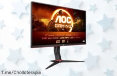 Monitor gaming AOC 27G2ZN3 de 27” con velocidad brutal de 240Hz y respuesta ultra rápida, colores vibrantes HDR10 a un precio rebajado que vuela: ¡corre antes que desaparezca este ofertón imbatible!