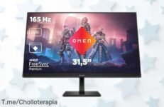 Monitor gaming hp omen 32q con pantalla qhd, tasa de refresco brutal a 165 Hz y respuesta ultra rápida que han rebajado en un precio loco para llevar tu juego al siguiente nivel ya ¡no esperes porque esta oferta limitada se va rápido!