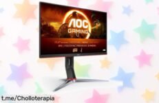 Monitor gaming ultrarrápido AOC Gaming 24G2SP de 24” con pantalla que cuida tus ojos y velocidad brutal, ahora a precio rebajado irresistible; aprovecha este ofertón antes de que desaparezca ¡no pierdas tiempo!