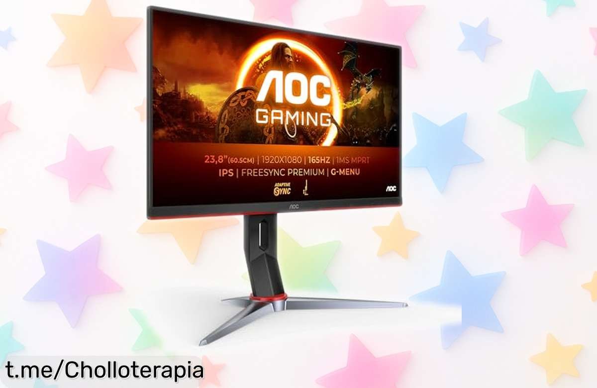Monitor gaming ultrarrápido AOC Gaming 24G2SP de 24” con pantalla que cuida tus ojos y velocidad brutal, ahora a precio rebajado irresistible; aprovecha este ofertón antes de que desaparezca ¡no pierdas tiempo!