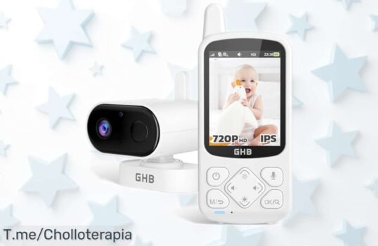Monitor para bebés con cámara HD 720p y pantalla IPS de 28 pulgadas a precio rebajado visión nocturna y nanas integradas un súper chollo que vuela no pierdas esta oportunidad única para cuidar a tu peque ya