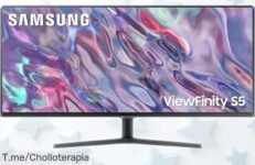 Monitor ultrapanorámico Samsung 34 con HDR10 y 100Hz en precio rebajado que nunca habías visto disfruta colores intensos y multitarea sin complicaciones ¡date prisa que las unidades vuelan!