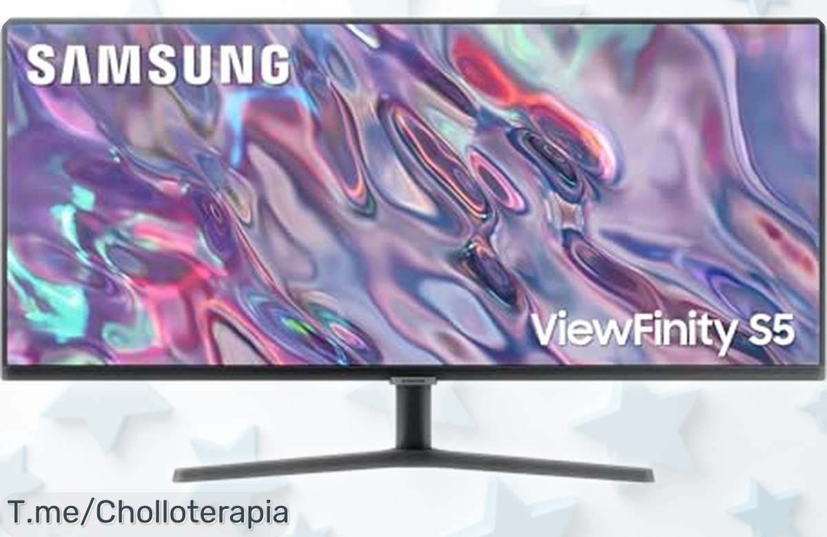Monitor ultrapanorámico Samsung 34 con HDR10 y 100Hz en precio rebajado que nunca habías visto disfruta colores intensos y multitarea sin complicaciones ¡date prisa que las unidades vuelan!