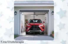 Mosquitera puerta magnética para garaje con riel superior que desliza suave y malla ultra resistente perfecta para mascotas, ahora rebajada a un precio increíble ¡apúrate que esta super oferta vuela!