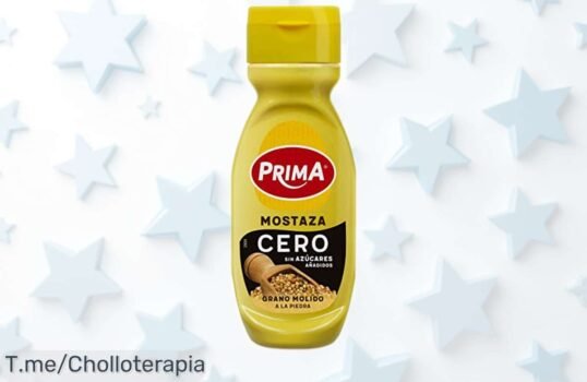 Mostaza Prima Mostaza Cero con sabor potente y auténtico chollazo con precio rebajado para darle chispa a tus comidas ya, no dejes que se escape esta ofertón única y limitada ¡corre antes que suba!