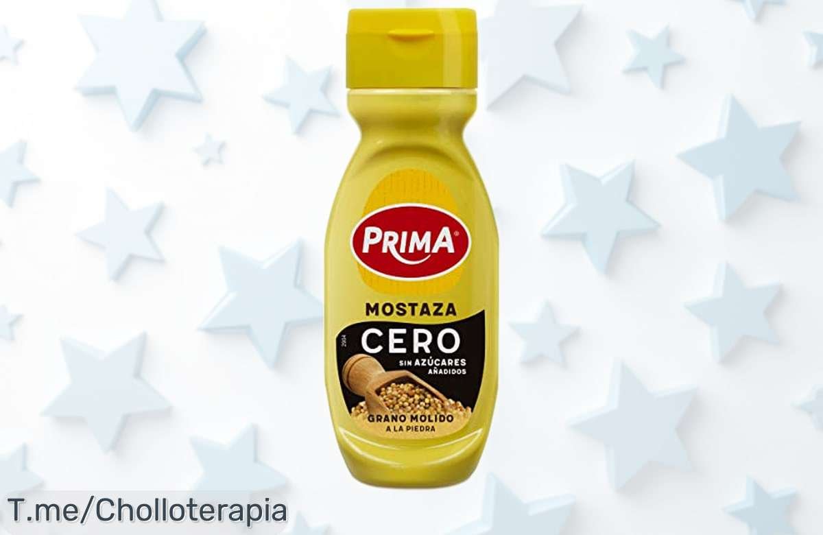 Mostaza Prima Mostaza Cero con sabor potente y auténtico chollazo con precio rebajado para darle chispa a tus comidas ya, no dejes que se escape esta ofertón única y limitada ¡corre antes que suba!
