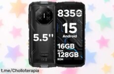Móvil irrompible Doogee Fire 3 con batería gigante y Android 15 en un descuentazo que vuela ¡resistencia brutal y velocidad imbatible a precio rebajado!