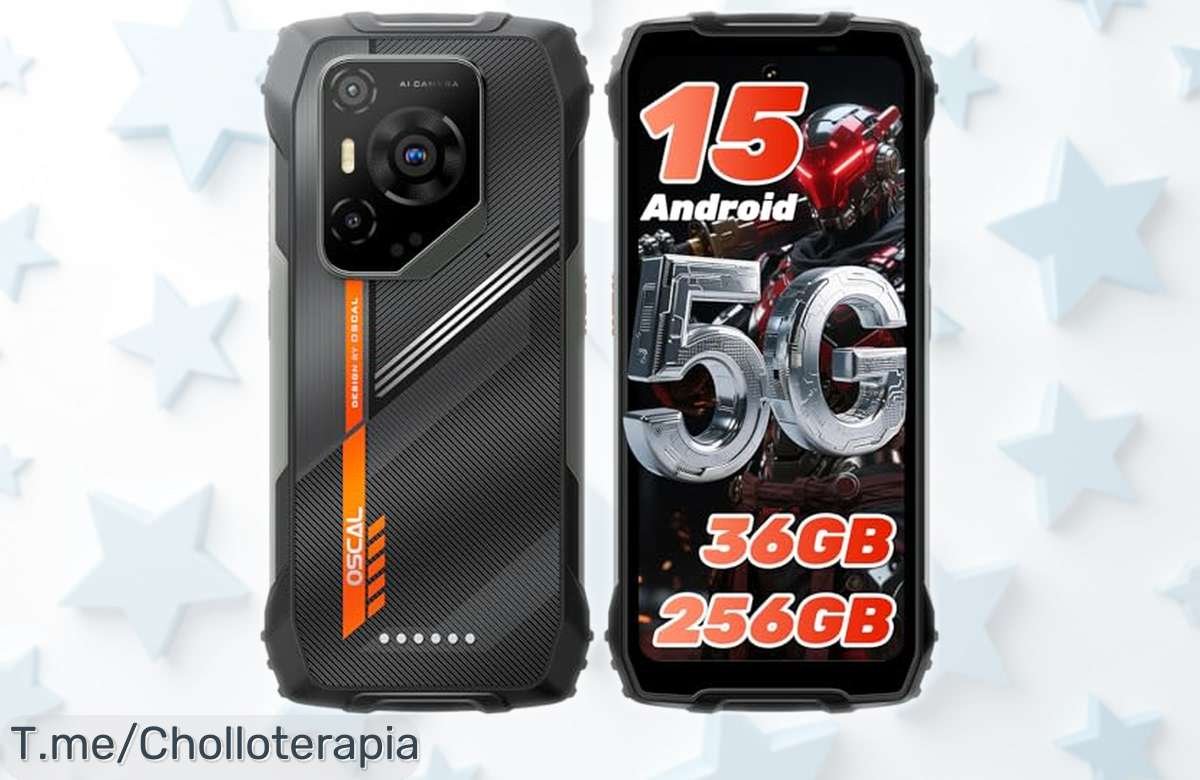 Móvil irrompible Oscal Pilot 3 con pantalla 2K y batería monstruosa a precio rebajado prepárate para volar con su cámara nocturna brutal y RAM de vértigo corre que vuelan las unidades