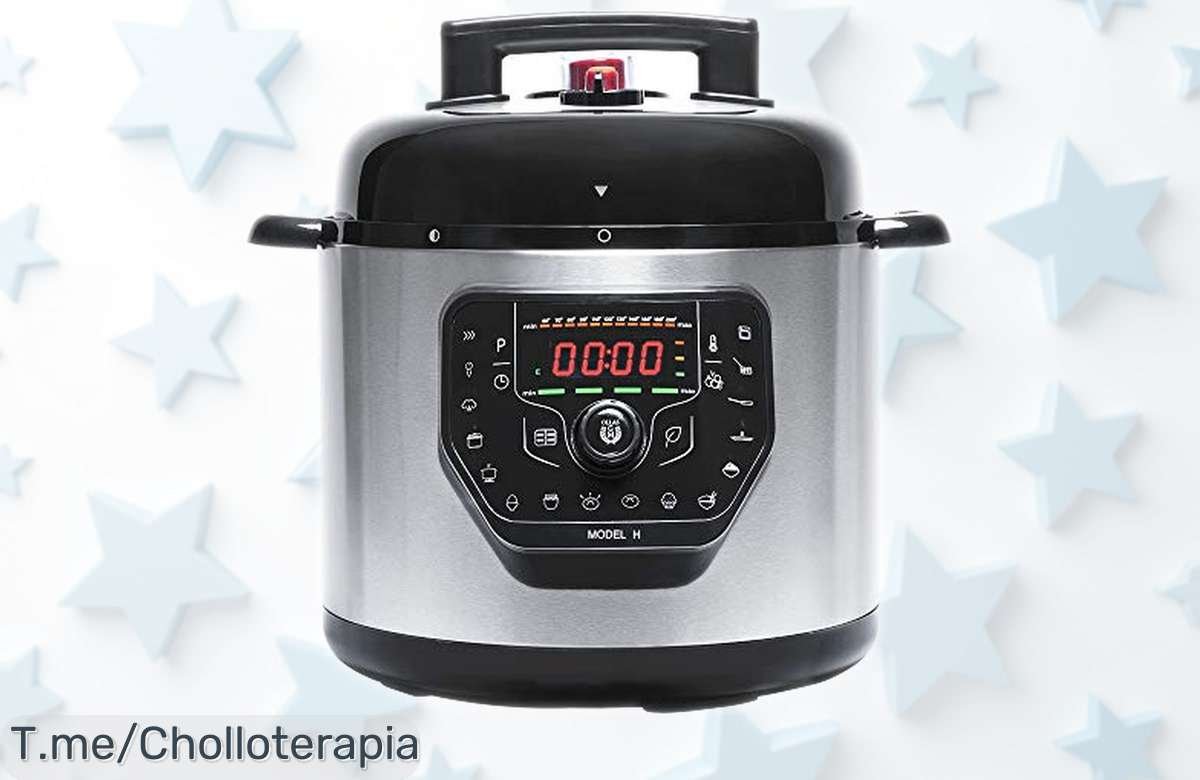 Olla programable Cecotec GM H 6 litros con programación 24h a precio rebajadísimo disfruta cocinar sin complicaciones y aprovecha este ofertón limitado antes de que desaparezca rápido