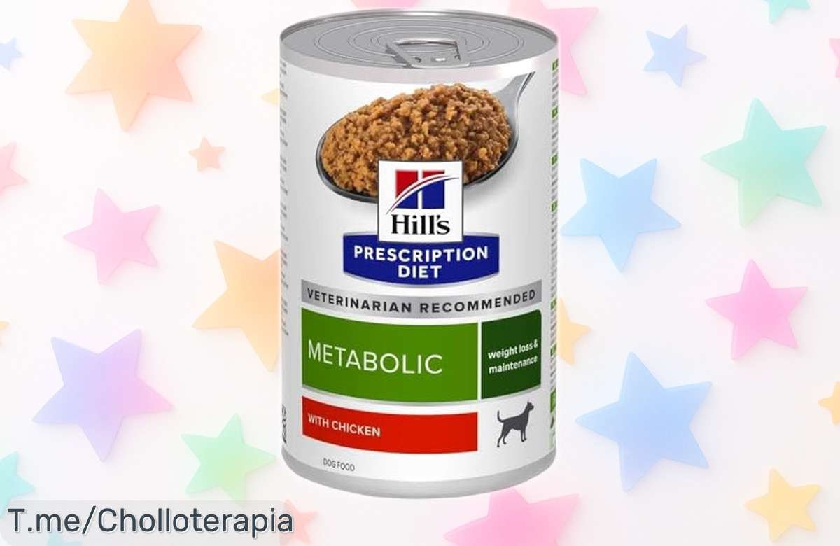 Pack 12 latas Hill’s Prescription Diet Canine Metabolic con precio rebajado para cuidar a tu perro como se merece oferta brutal y limitada corre que vuelan estas unidades compra ya antes de que desaparezcan