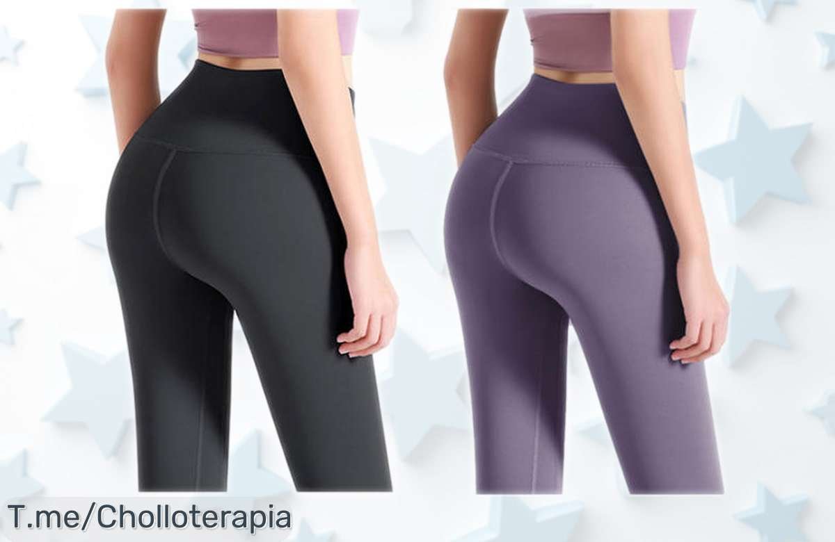 Pack ahorro 3 pantalones de yoga mujer FREES COPES con caída de precio nunca vista, oferta limitada que vuela rápido, ideal para moverte con estilo y ahorrar un montón ¡no te quedes sin el tuyo!