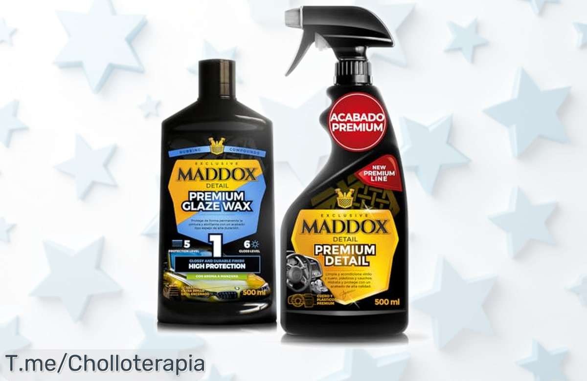 Pack completo para cuidar tu coche Maddox Detail con limpieza y brillo que no ves todos los días, rebajado a precio loco por tiempo limitado ¡Dale el toque perfecto ahora antes de que se acaben!