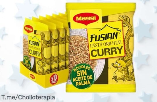 Pack de 10 Maggi Pasta Oriental Curry con sabor autentico y especias naturales precio rebajado sin igual disfruta textura única aprovecha este super chollo antes que se acabe ya mismo