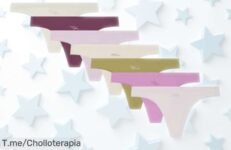 Pack de tangas Women'secret con mensaje cool y tela que respira, rebajado a un precio loco para que te sientas única todo el día Corre que quedan pocas unidades y esta oferta vuela, no lo pierdas ya mismo
