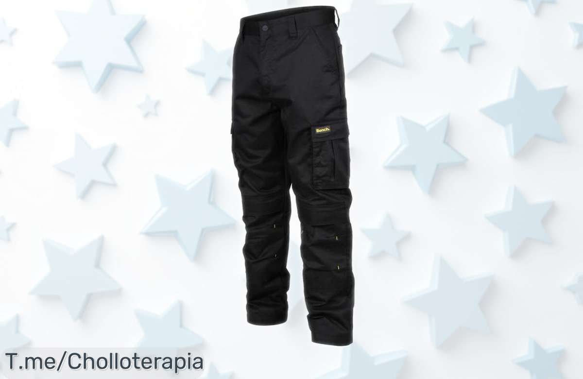 Pantalón de trabajo Bench Workwear Toronto resistente y duradero con precio rebajado que no ves todos los días chollazo por tiempo limitado ¡corre que se agotan las unidades!