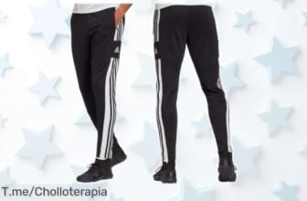 Pantalón deportivo Adidas Squadra 21 con tejido Aeroready y ajuste regular a un precio rebajado nunca visto que no puedes dejar pasar, ¡corre y consigue este ofertón antes de que se agote!