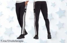 Pantalón deportivo Adidas Squadra 21 para hombre con tejido Aeroready rebajado de precio ¡un super chollo que vuela rápido, aprovecha antes de que desaparezca esta oferta brutal!