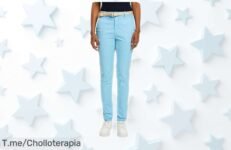 Pantalones Esprit 014ee1b328 para mujer en light turquois con estilo único y libertad total de movimiento a precio rebajado que no verás tan fácil ¡Corre que vuelan, aprovecha este ofertón ya!