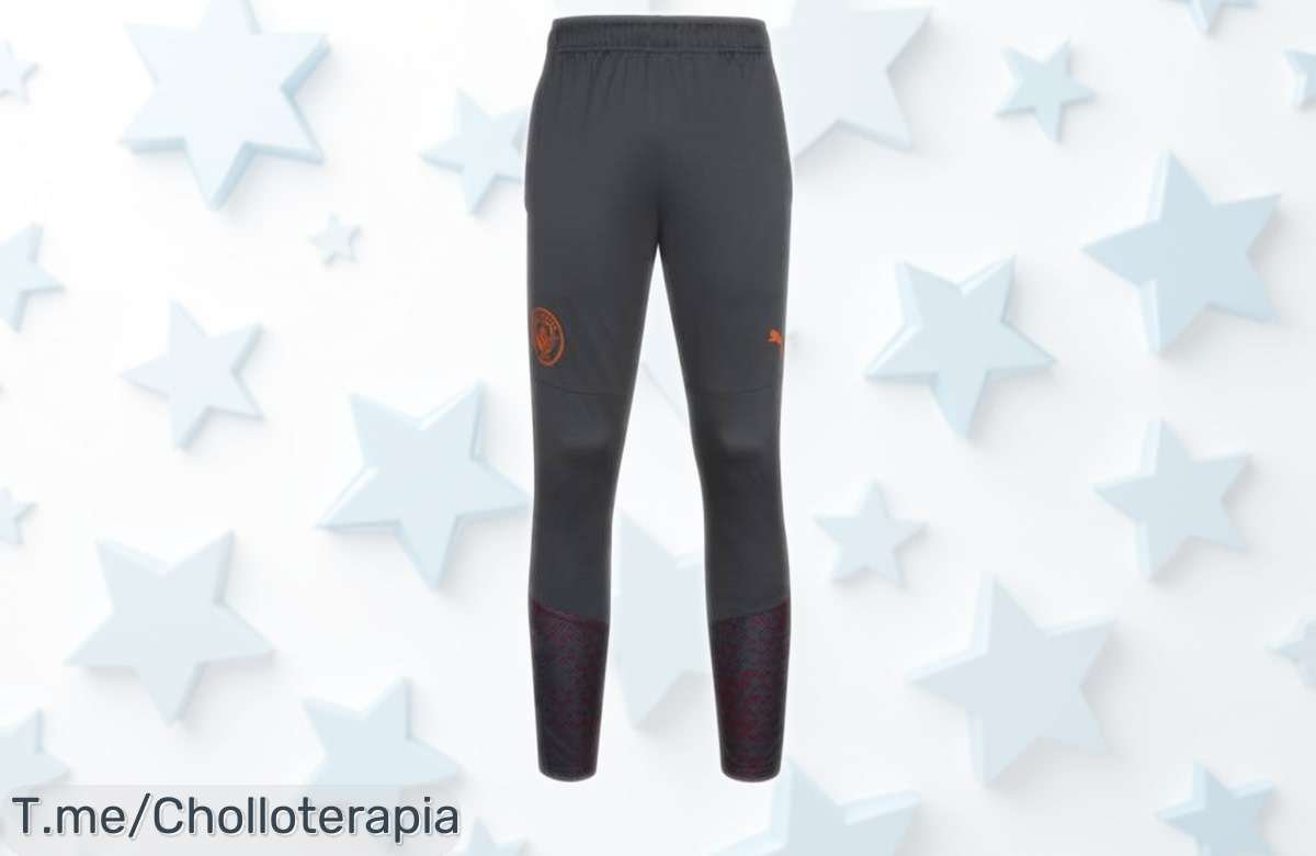 Pantalones de chándal Manchester City F.C. Puma Pro para hombre con diseño oficial rebajados en precio un super chollo solo quedan pocas unidades Aprovecha ya esta caída brutal antes que se agoten