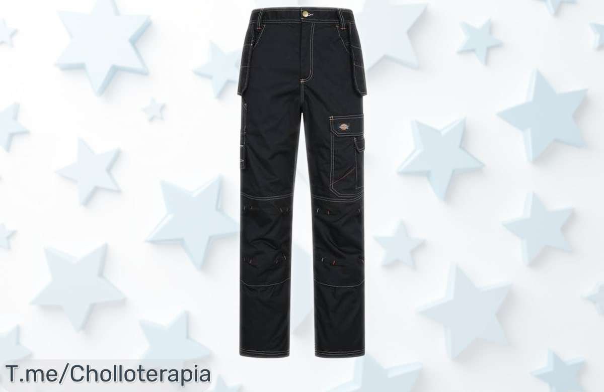 Pantalones de trabajo Dickies Redhawk Pro para hombre con resistencia brutal y durabilidad que dura años, ahora rebajados a un precio loco por tiempo limitado ¡No pierdas este super chollo y estrena calidad profesional hoy mismo!