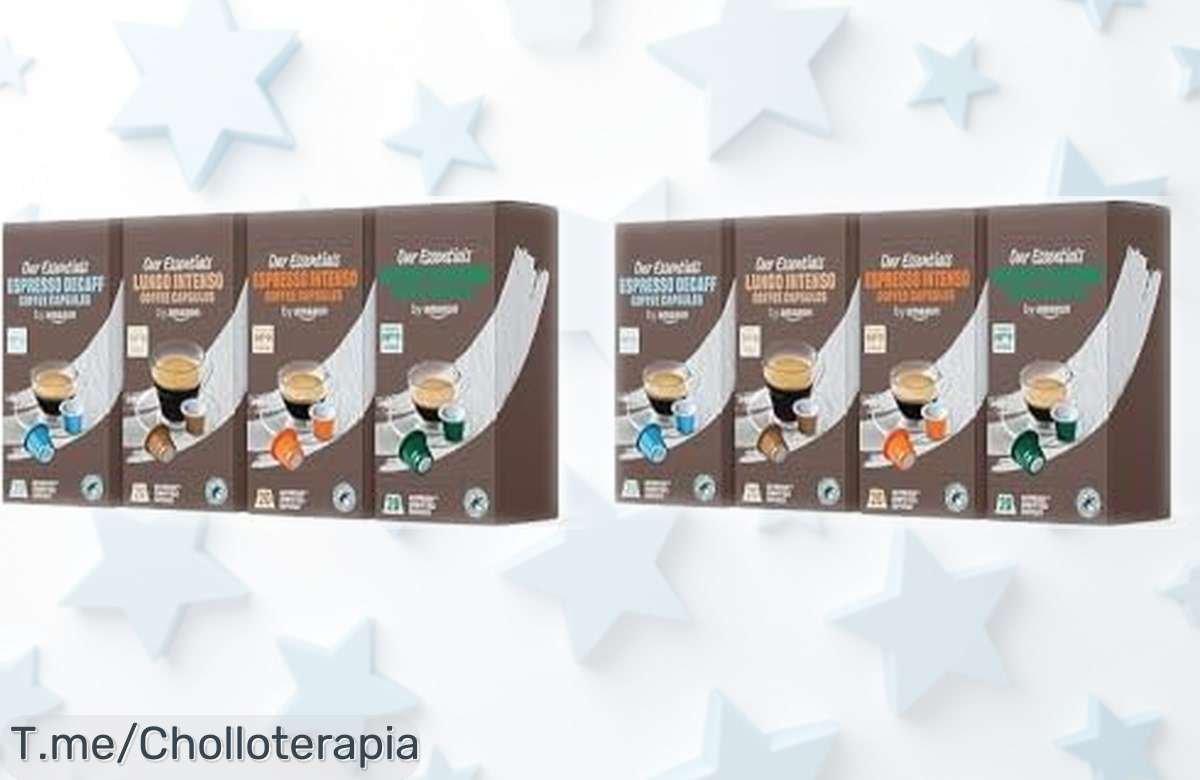 Paquete de café intenso Nespresso con 80 cápsulas mezcla única sabor caramelo y chocolate precio rebajado oferta limitada aprovecha este super chollo ya mismo
