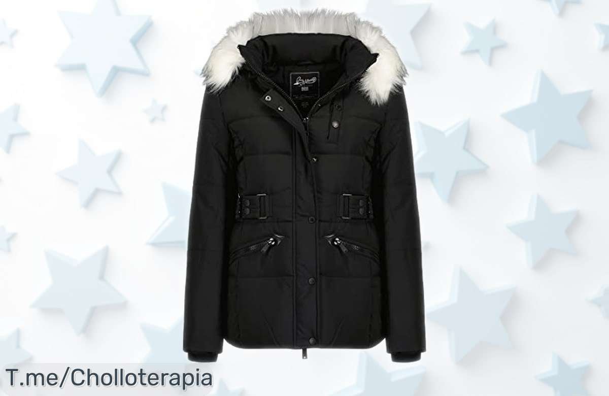 Parka lady Geographical Norway Chester en negro con calidad top y precio rebajado que ni imaginas corre a por este ofertón antes de que se esfumen las unidades disponibles